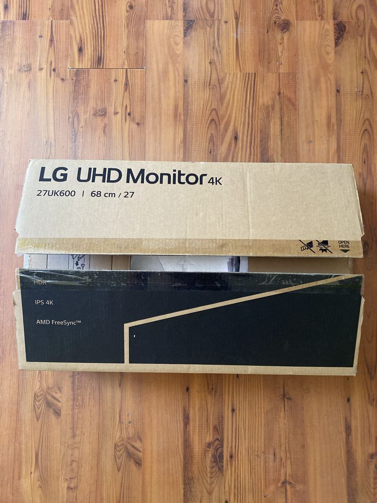 4K Monitor LG 27UK600-W 27" 4K UHD IPS