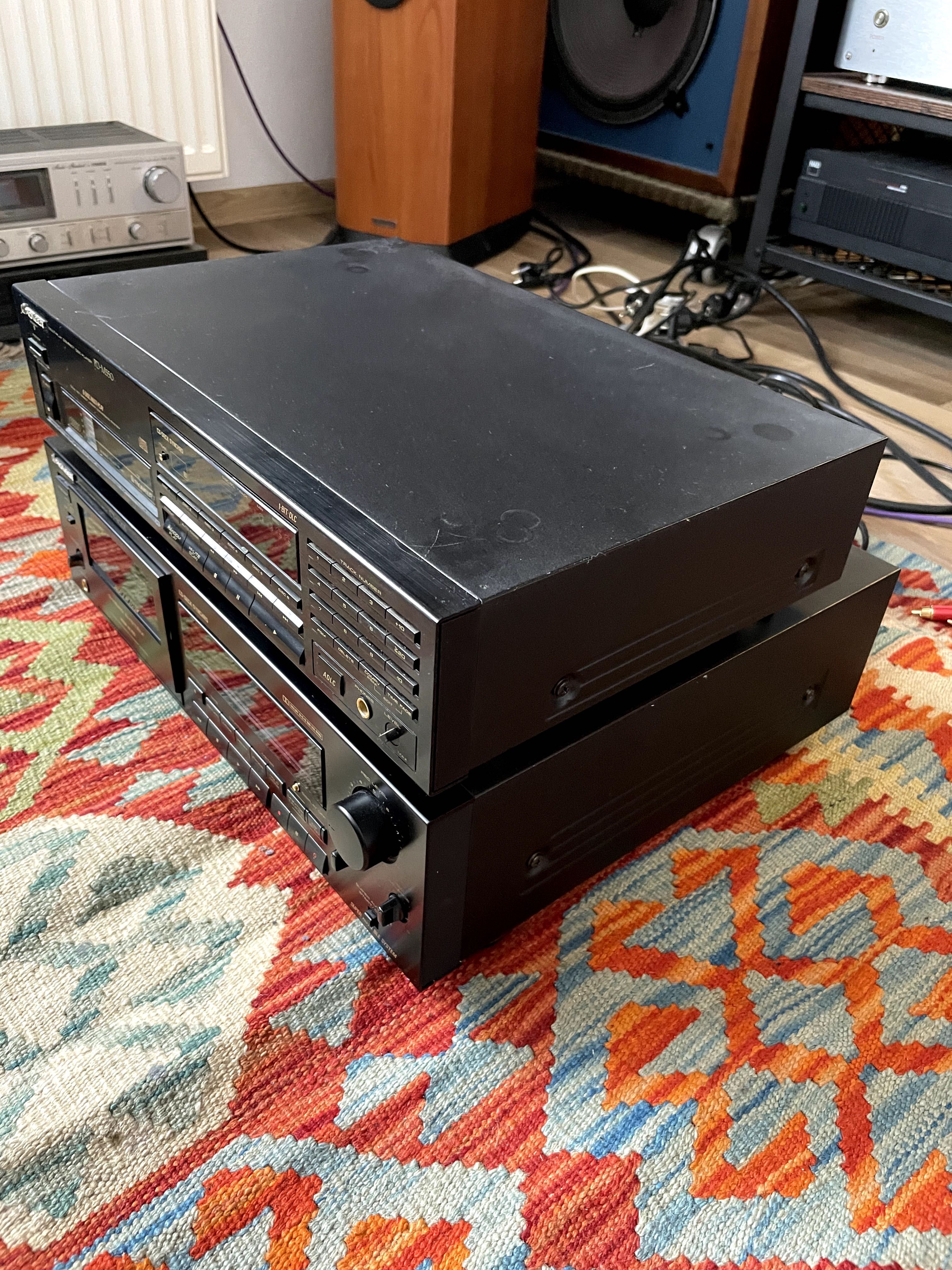 Pioneer PD M550, Pioneer CT 900S zmieniarka oraz odtwarzacz kaset
