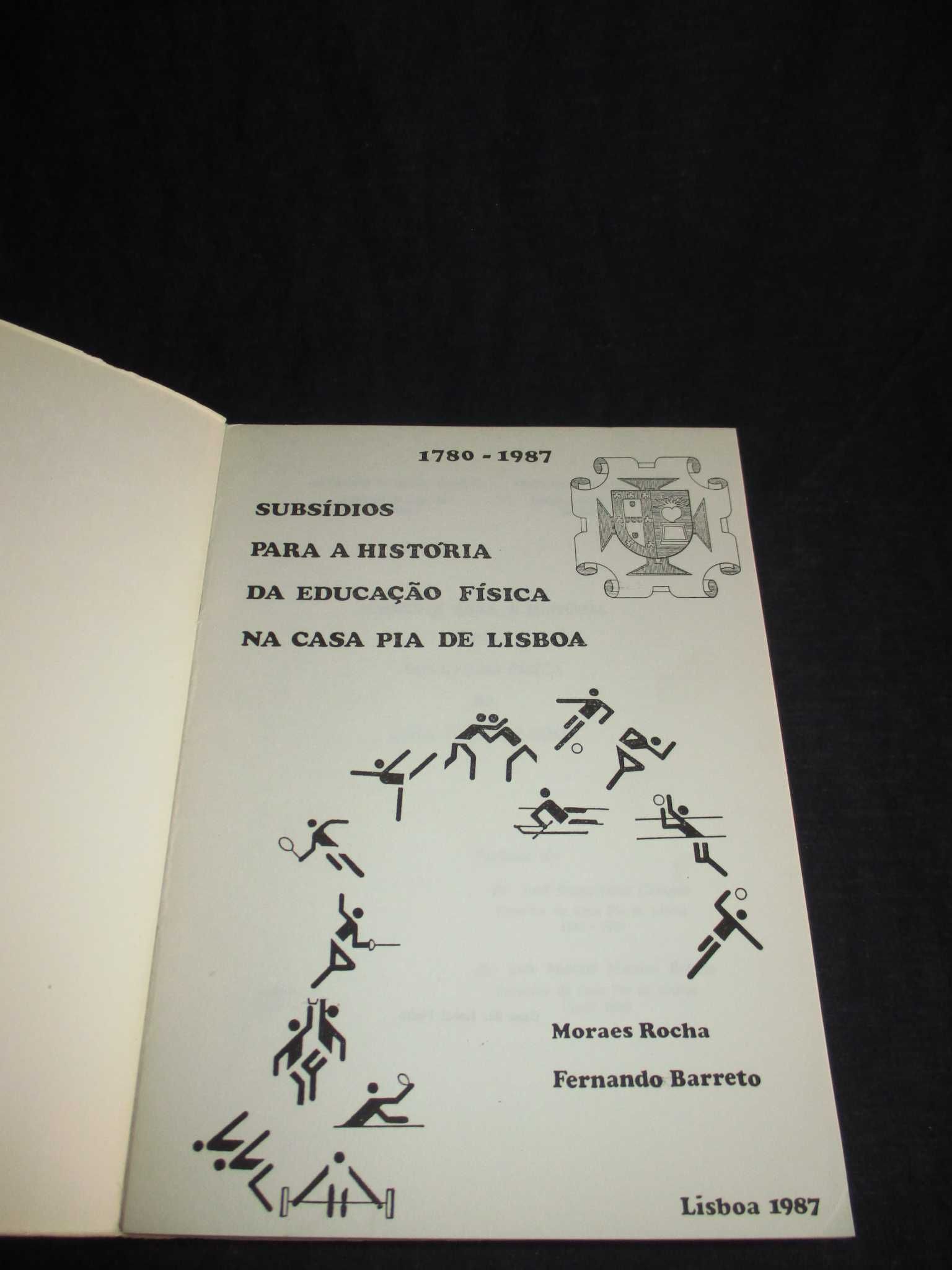 Livro Subsídios para a História da Educação Física Casa Pia de Lisboa