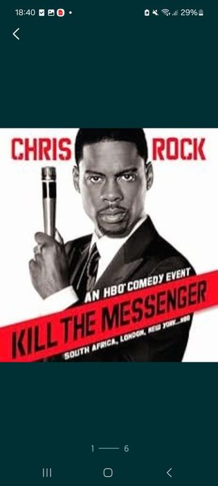 DVD Chris Rock KILL the Messenger