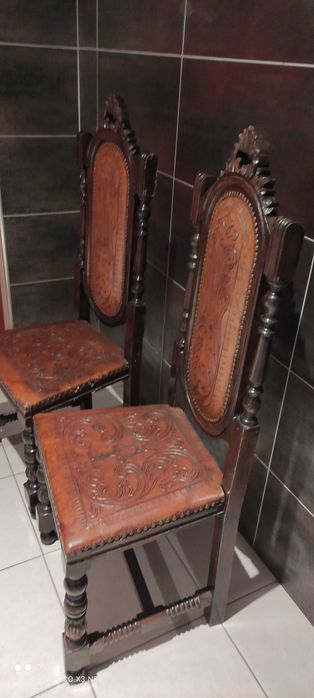Cadeiras madeira maciça estilo antigo