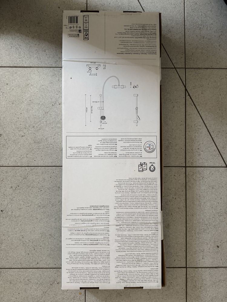 Zestaw prysznicowy GoodHome Cavally castorama z termostatem – NOWY