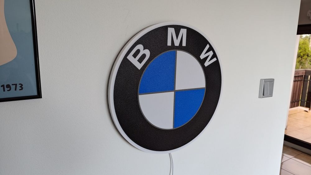 Bmw lampa led emblemat