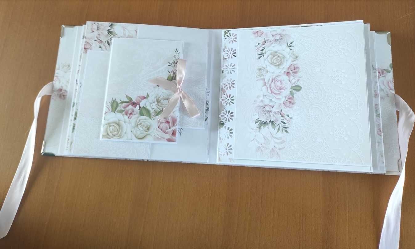 Album na zdjęcia, ręcznie robiony. Scrapbooking.