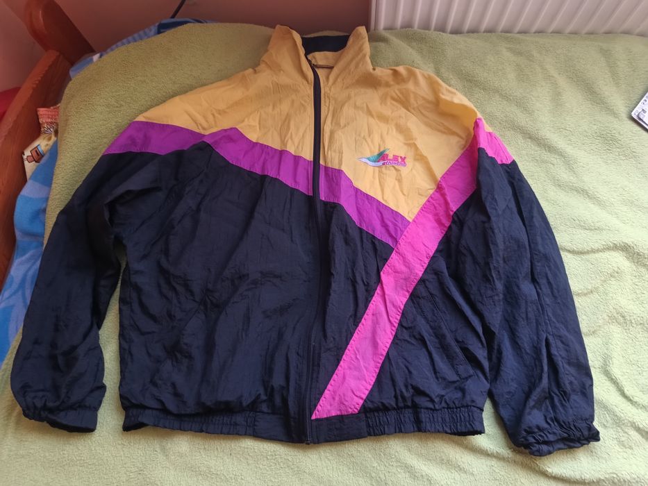 Strój dres lekkoatletyczny firmy Alex Athletics lata 80/90 roz.M Retro