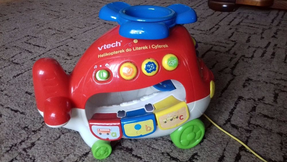 Helikopter VTECH grająco, świecący - do Literek i Cyferek