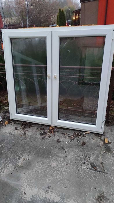 Okna PCV białe demontaż