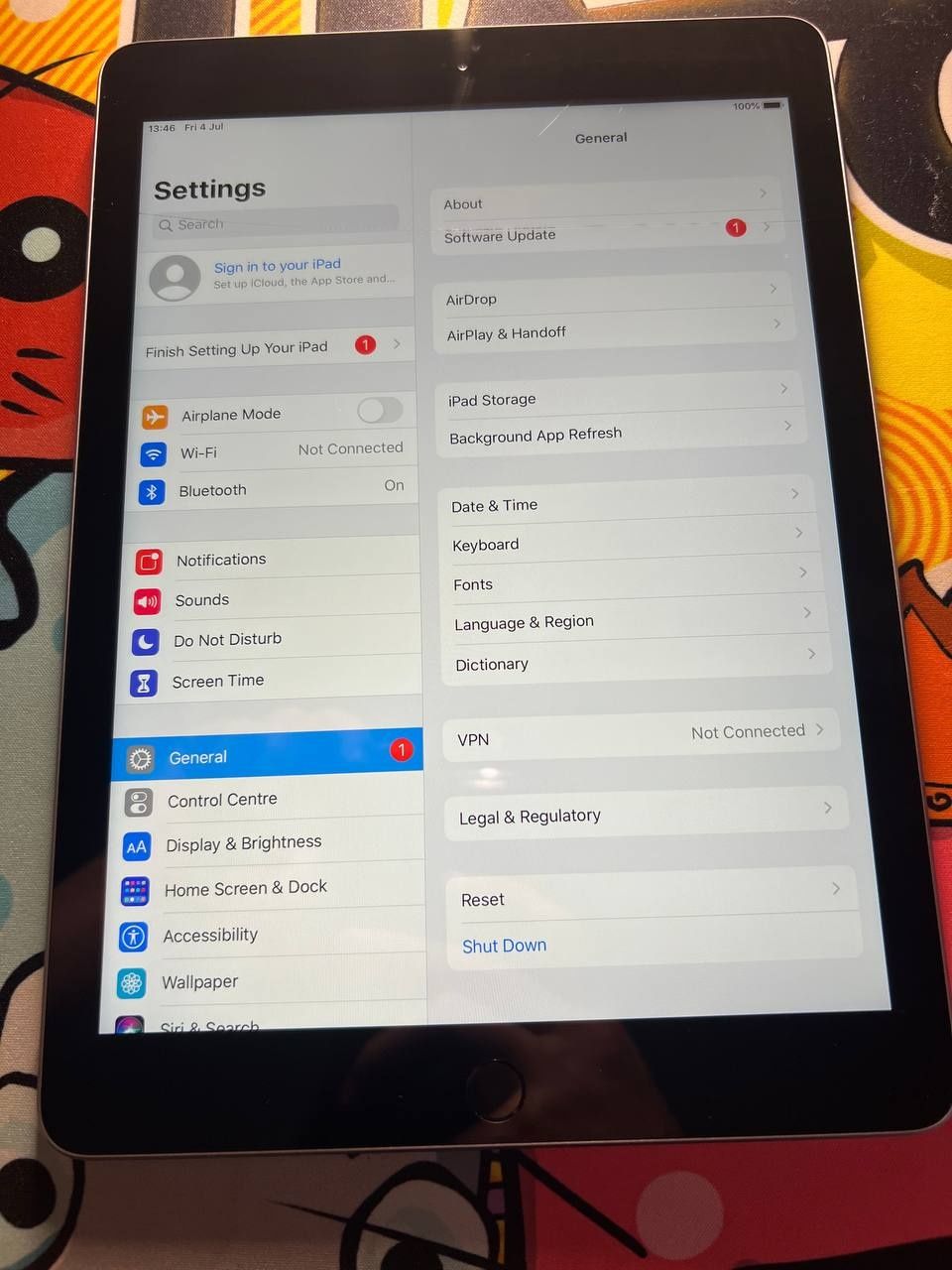 iPad 5, 32gb, без iCloud, 100% аккамулятор