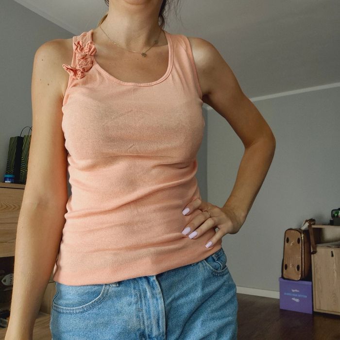 Morelowa bluzka Reserved