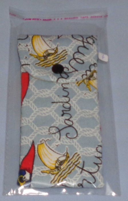 Estojo em tecido com fecho de mola 7 (NOVO)