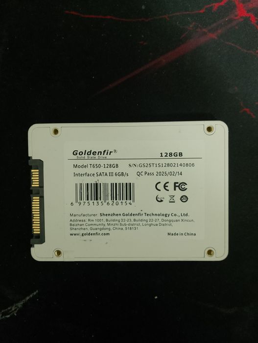 GoldenFinger 128 GB — Отличное состояние