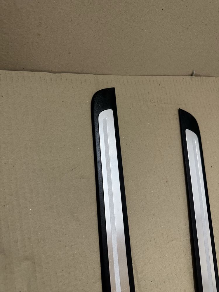 Передні накладки на пороги audi a6 c7,4g0853374g,4g0853373g