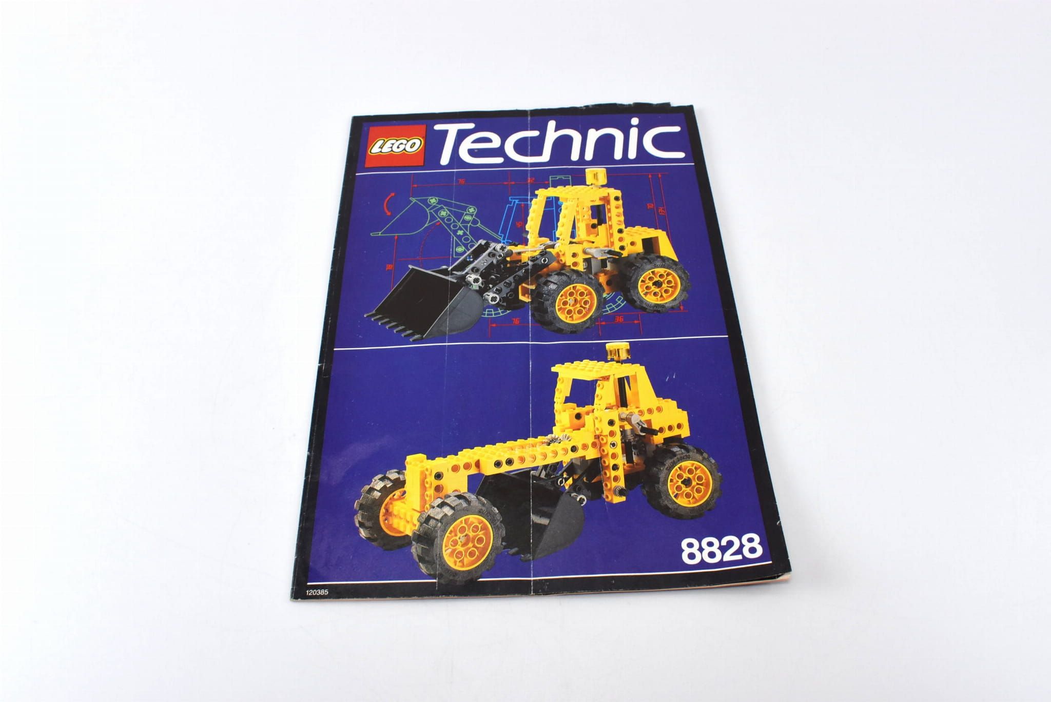 LEGO 8828 Front End Loader [Technic: Model: Construction] z instrukcją