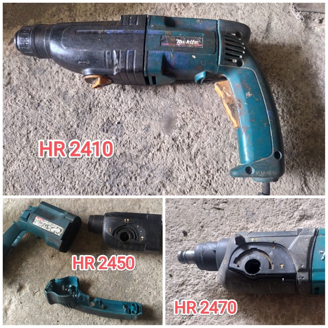 Запчастини перфоратора Makita 2410, 2450, 2470