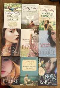 Livros Cathy Kelly, Lesley Pearse, Luanne Rice, Nora Roberts Romances
