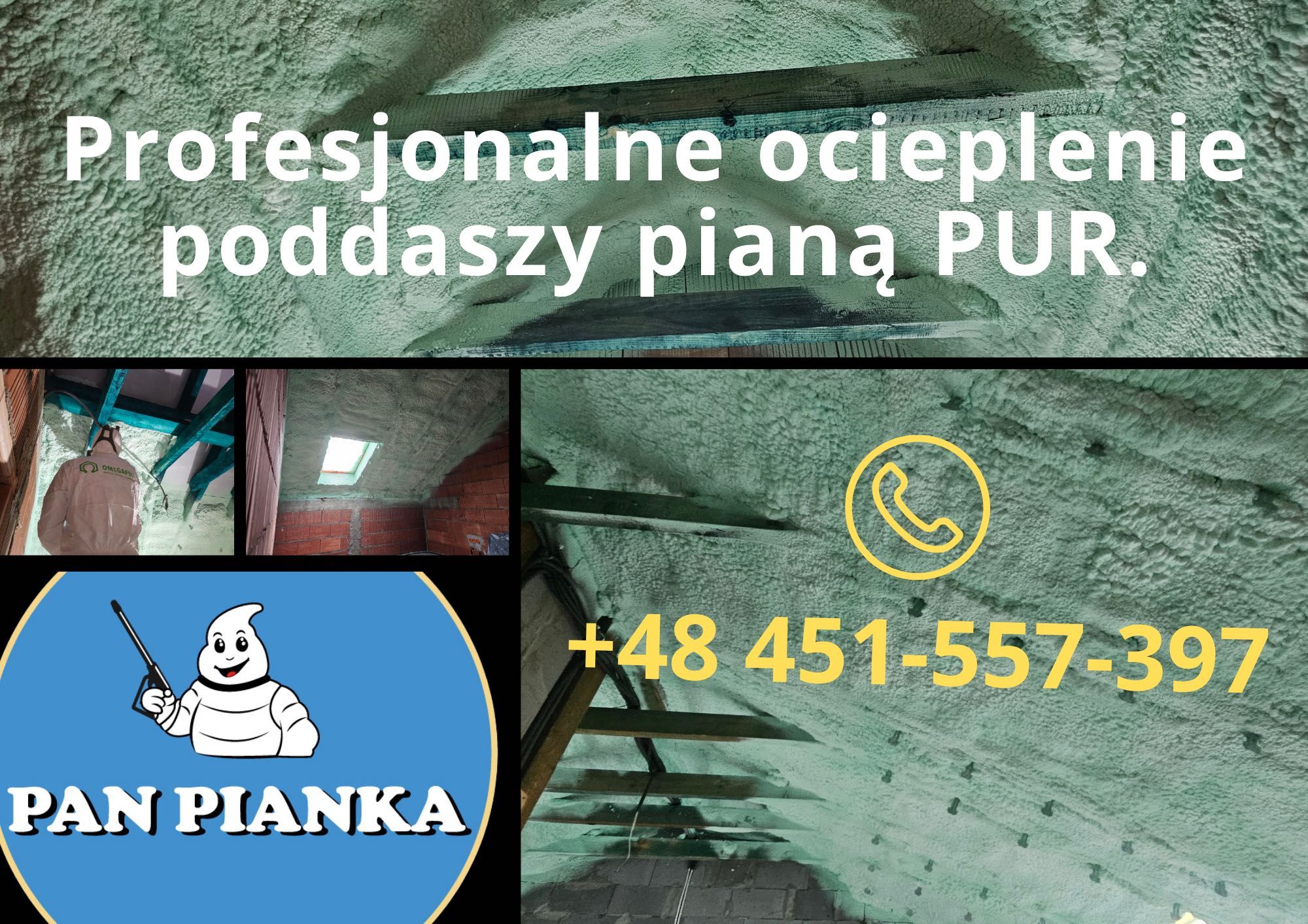Izolacja pianką PUR od Pan Pianka - specjalna oferta na OLX Promocja