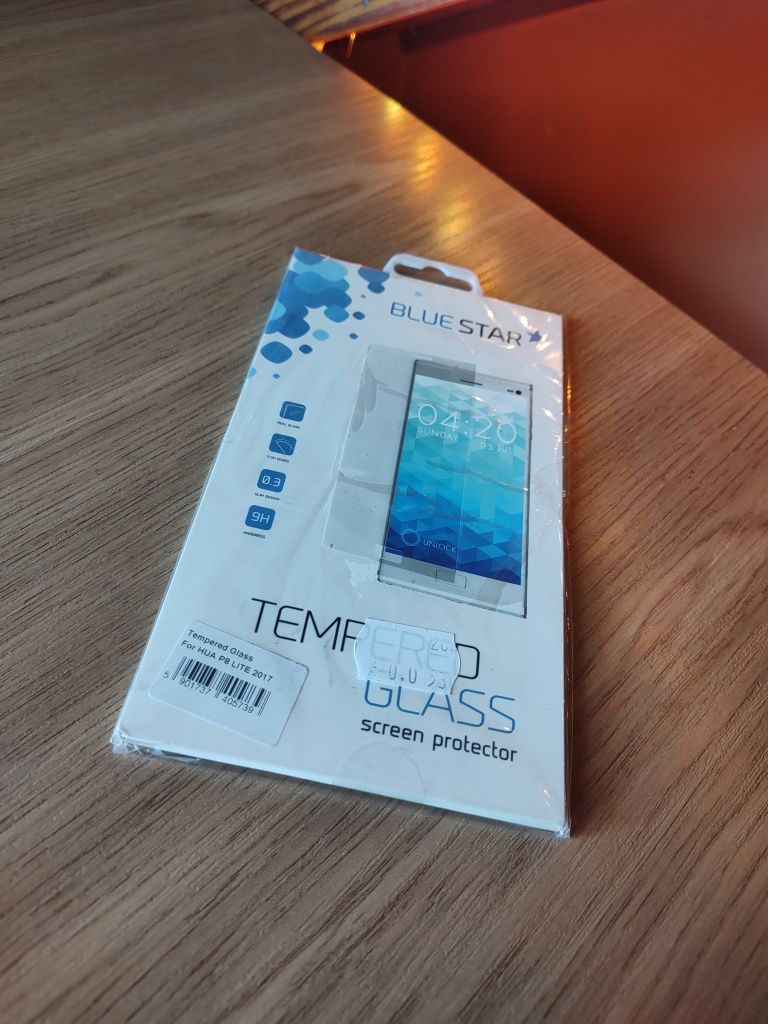 [NOWE] Szkło Hartowane 9H BlueStar do Huawei P8 Lite 2017