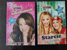 Książki "Hannah Montana" 2 szt.