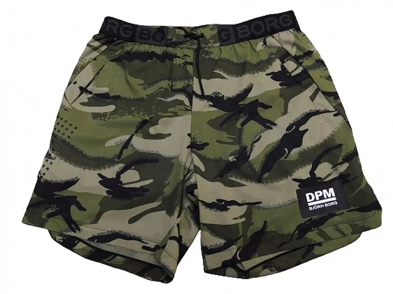 Bjorn Borg Woven Shorts Attis Camo Moro Treningowe