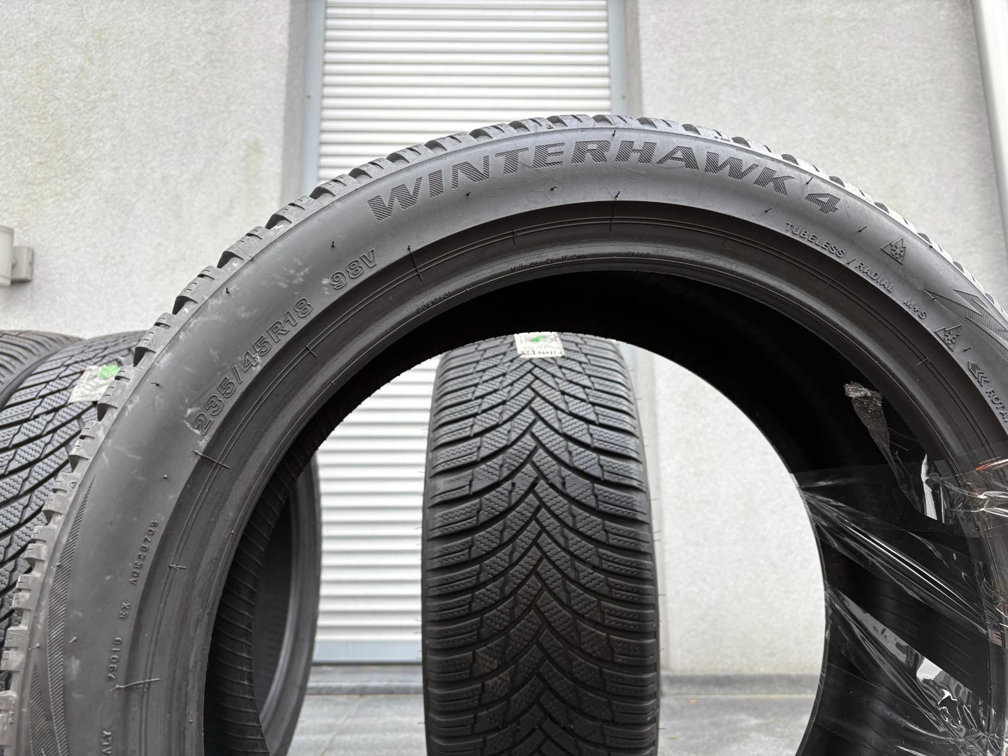 4szt zimowe 235/45R18 Firestone 7mm 2022r Poleasingowe! Z9372 gwar