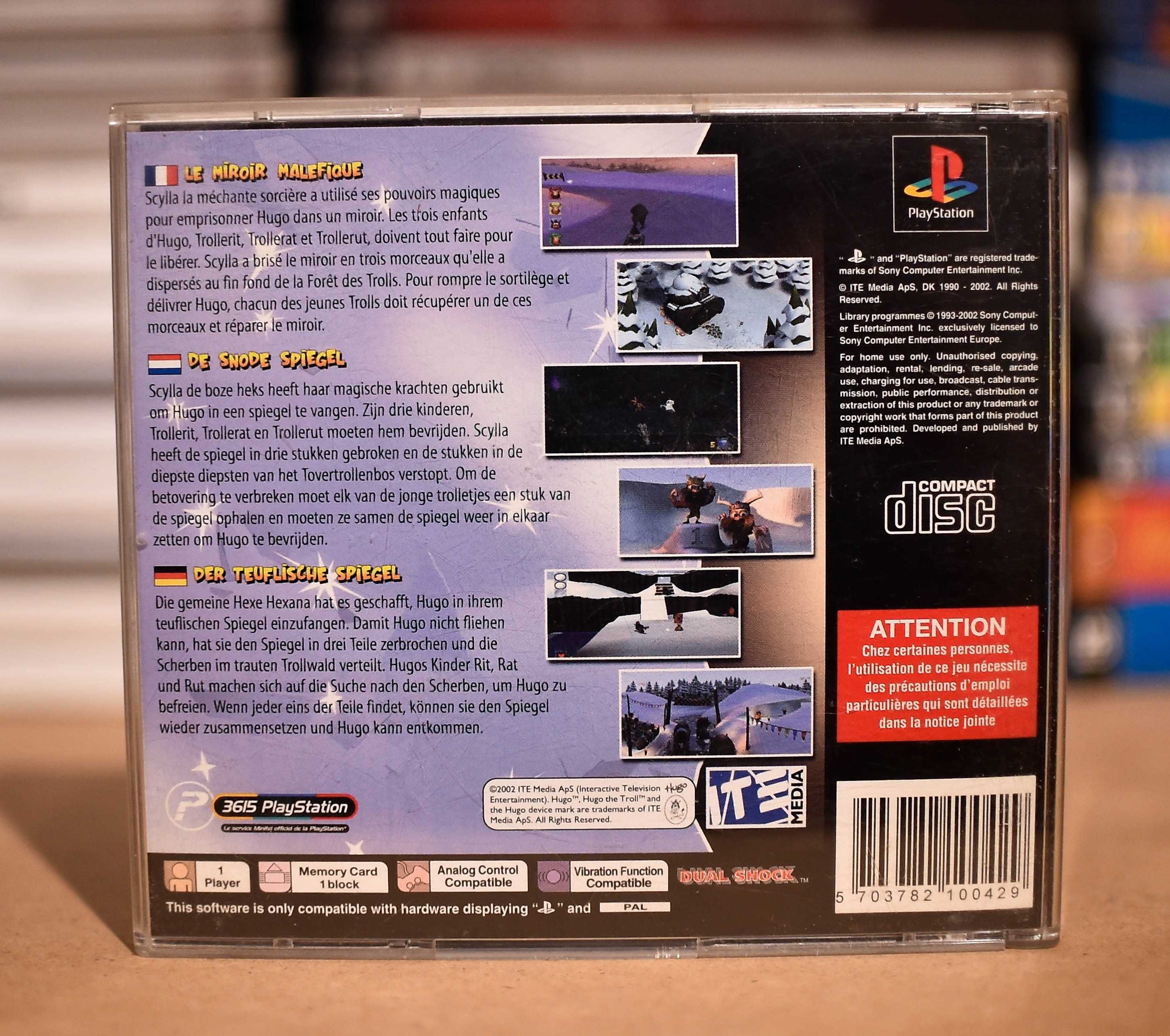 PS1/PSX # HUGO - The Evil Mirror
