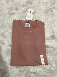 T-Shirt rosa seco Zara - Tamanho M
