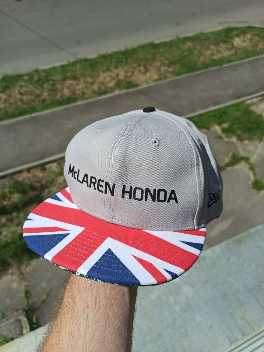 кепка снепбек new era mclaren honda