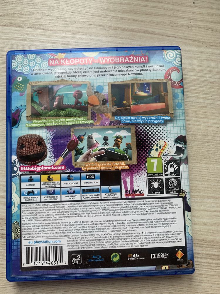Gra PS4 – Little Big Planet 3