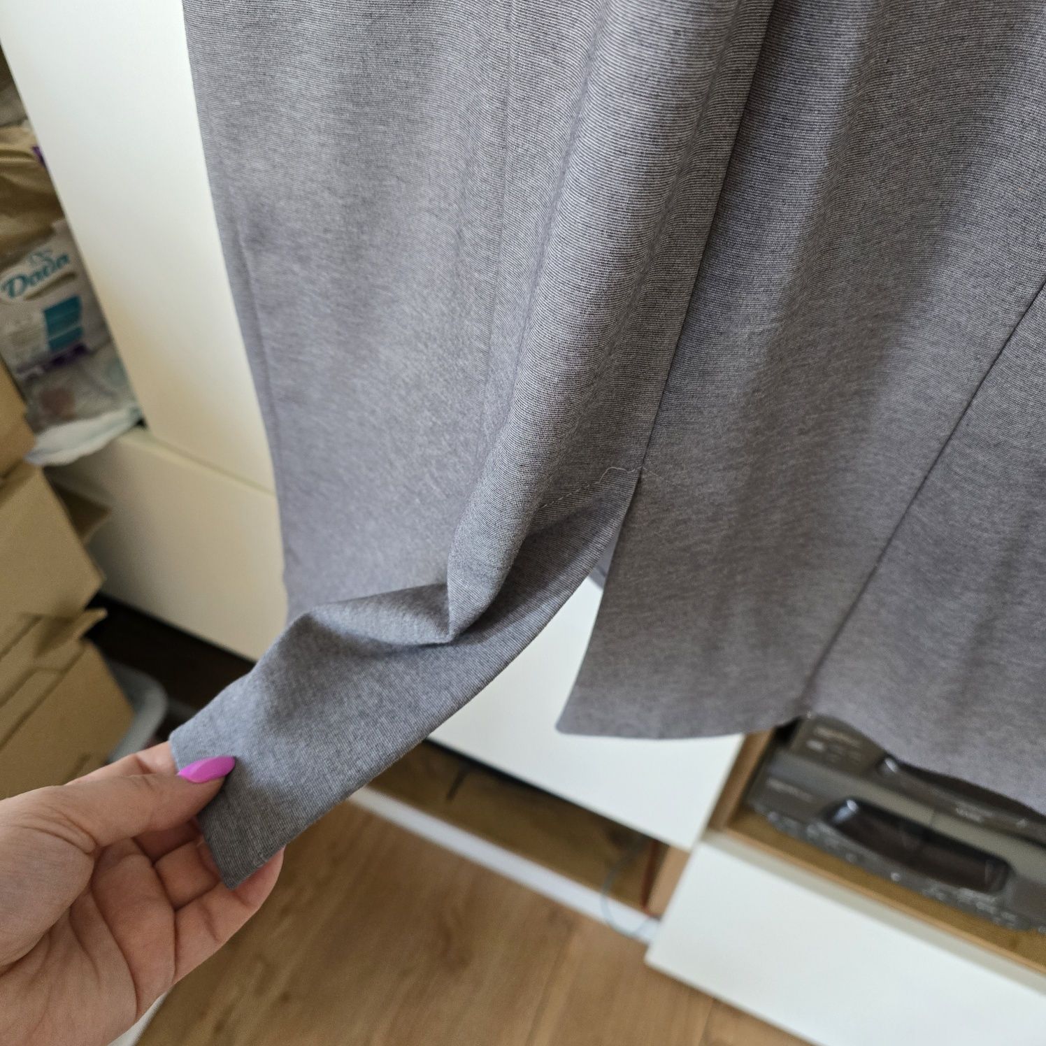 Sukienka 46 długi rękaw plus size