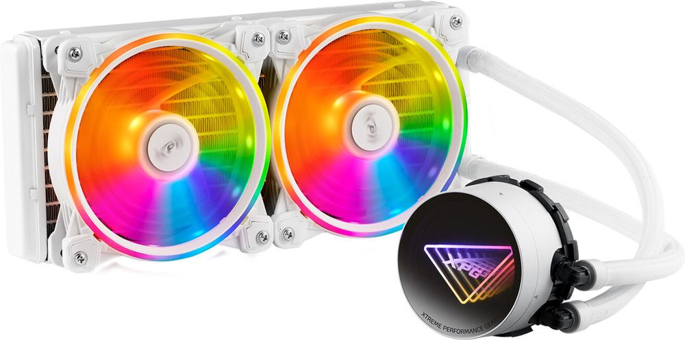 Chłodzenie wodne XPG Levante X 240 (Biała wersja)