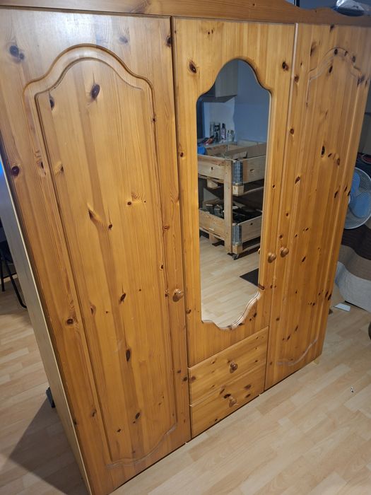 Duża szafa jasna sosna