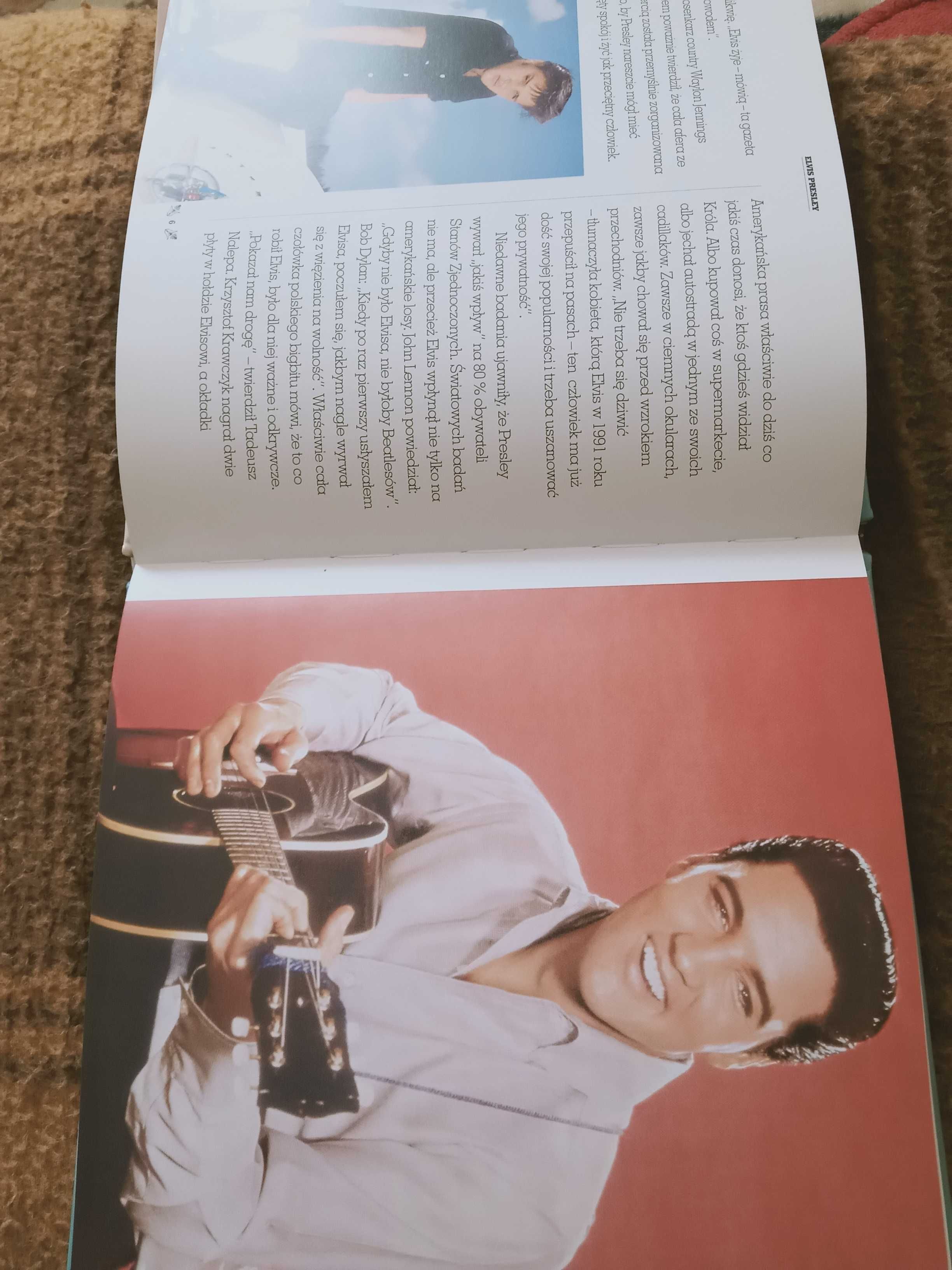 Elwis Presley książka i plyta