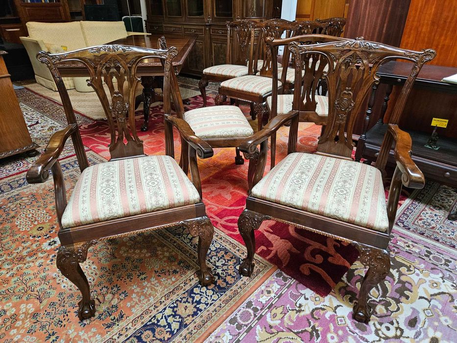 Imponentes cadeirões antigos, estilo D. João V - óptimo estad