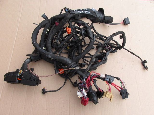 audi a6 c7 10/18 3.0 tdi wiązka instalacja silnika 4g2971072gf anglik