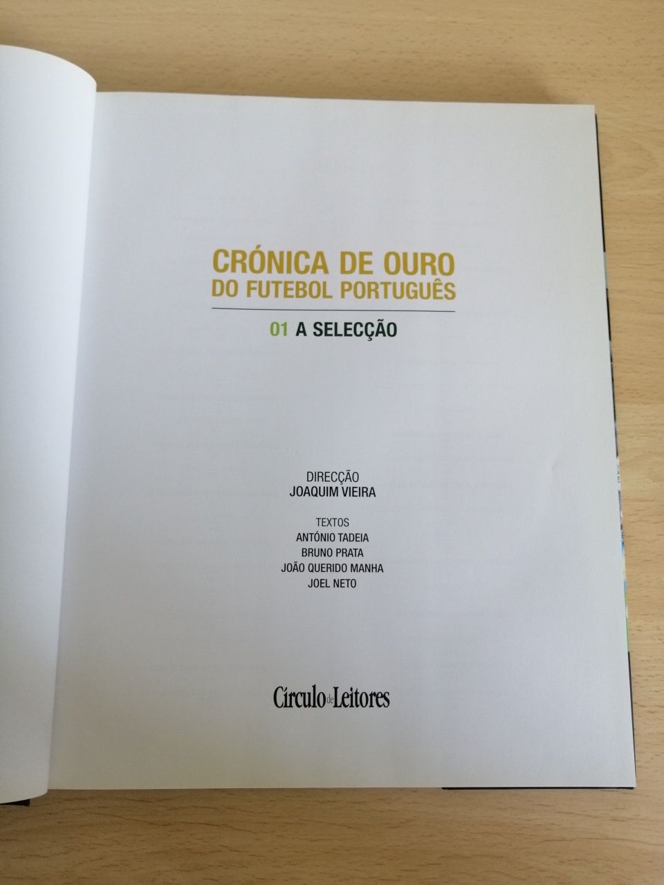 Cronica de ouro do futebol português