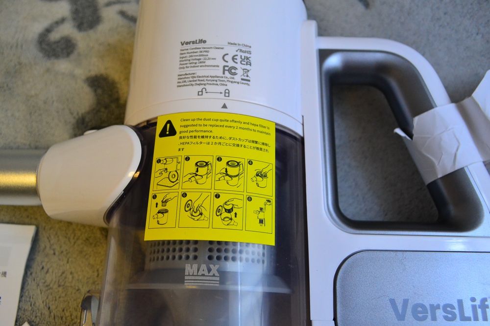 Пилосос акамуляторний verslife s6pro