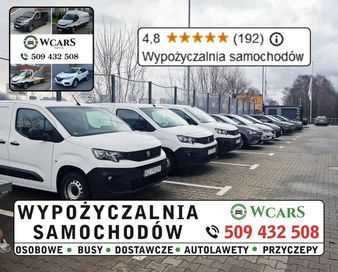 Van bus dostawczy wynajem auta wypożyczalnia samochodów osobowy limitu