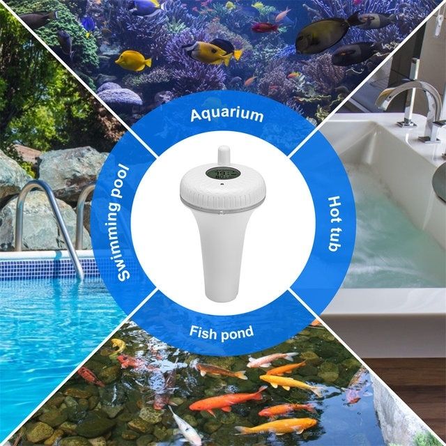 Inkbird IBS-P02B bluetooth piscina termômetro flutuante termômetro de