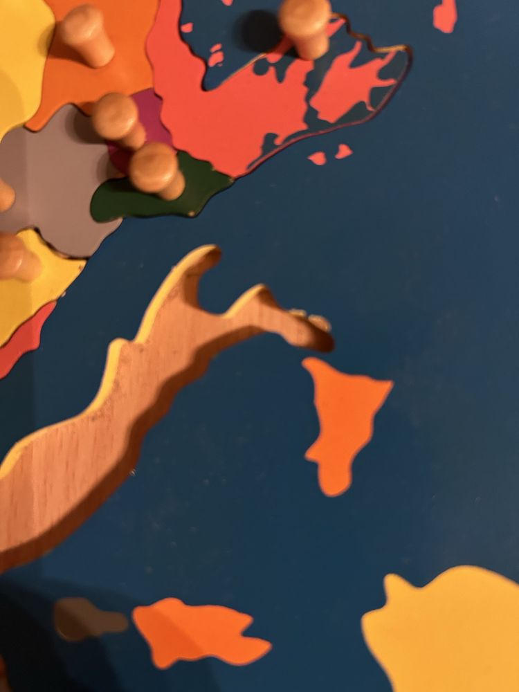 Mapa Europy pomoce Montessori