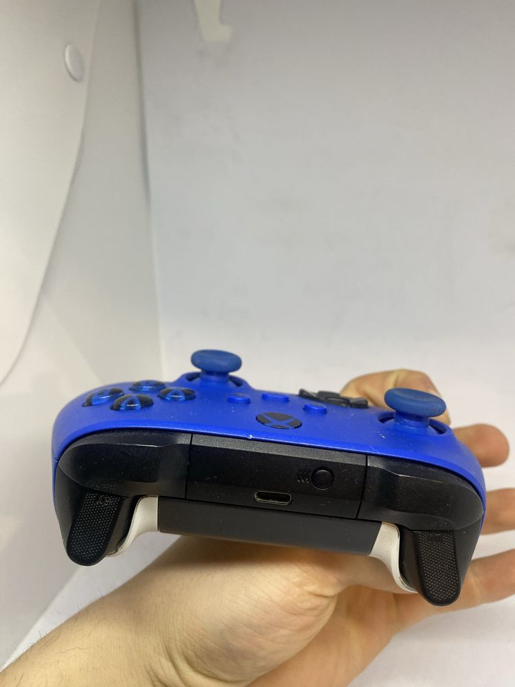 Pad Xbox One Xone Series X PC joystick kontroler oryginalny niebieski