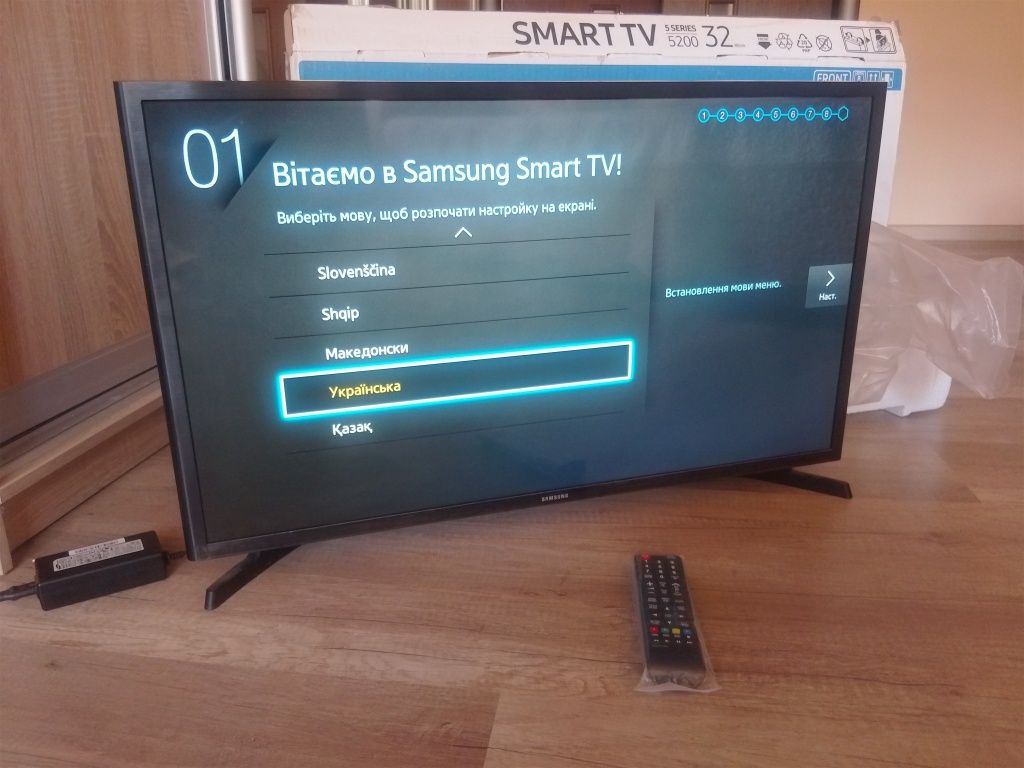 Smart TV Samsung 32" FULL HD UE32J5200AK Телевізор смарт тв