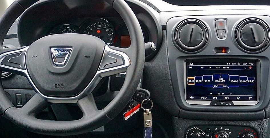 Auto Rádio Renault Clio 4 Captur Dacia GPS Bluetooth USB Android