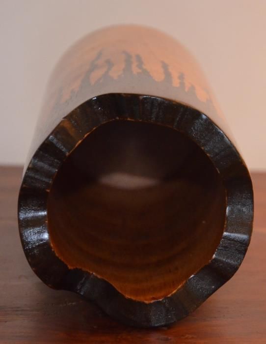 Jarra em madeira de fina qualidade – Altura 25,0 cm