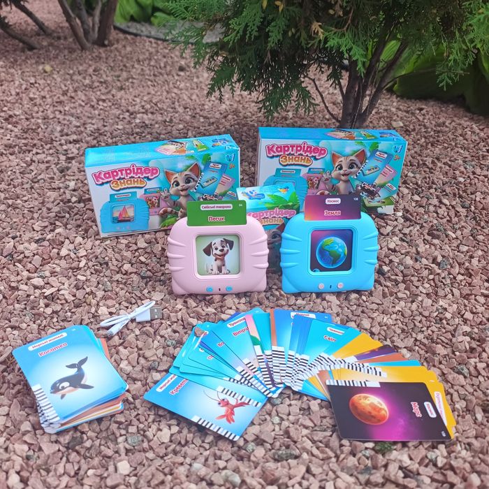 Картридер "жирафа всезнайко", 244 зображ,18 тем,казки,пісні, вірші