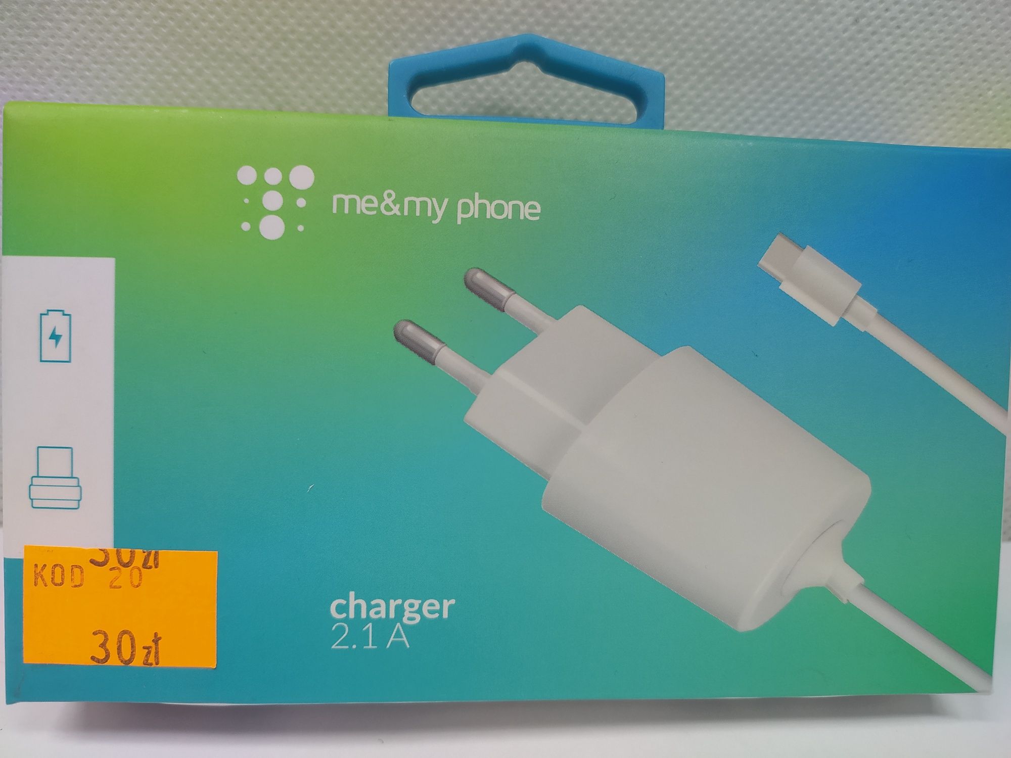 ŁADOWARKA USB C (2,1 A) 1,2m BIAŁA ME&MY Komis Krosno