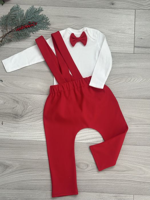 Ubranko świąteczne dla chłopca r.86