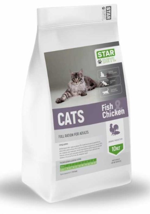 корм STARDEYL – улюблений вибір котиків та їхніх господарів