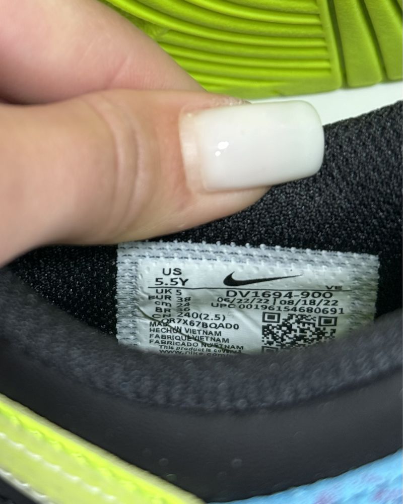 Оригінал Кросівки Nike Dunk Low Gs Acid Wash DV1694-900 Кроссовки Найк