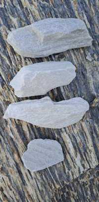 Kora kamienna Srebrna 30-60 mm - Kamień biały do ogrodu