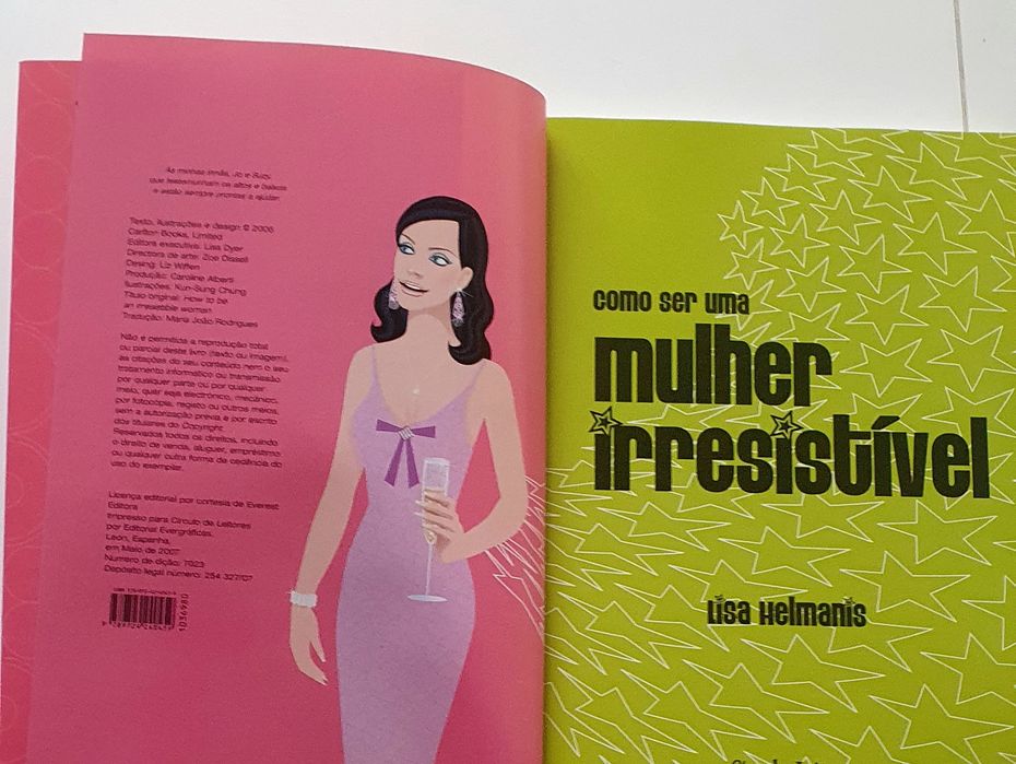 Livro " como ser uma mulher irresistivel "